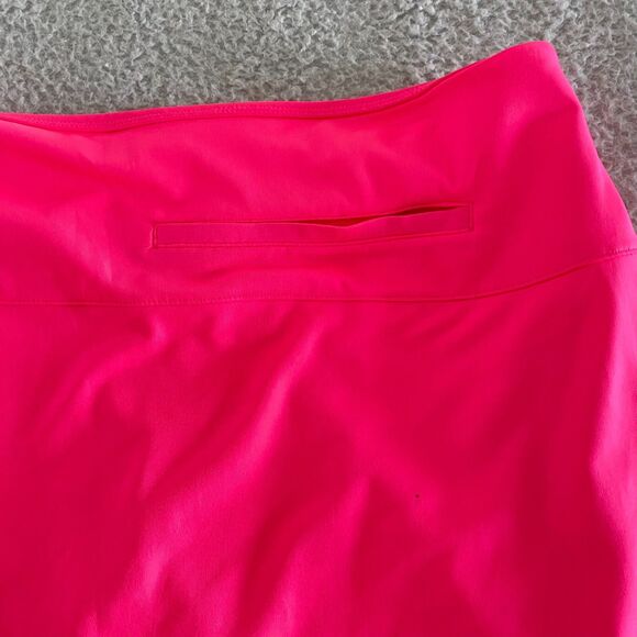 Nike Women's Dri-FIT Mid-Rise Golf Skirt Hyper Pink Size L Pockets‎ - Picture 7 of 11